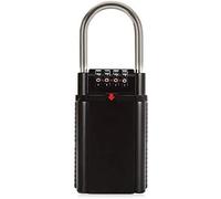 Gym Lock Combination Locker Padlock, Key Storage Box Lock Keyed Padlock Zinc Alloy with 4 Digit Combination Password Door