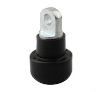 Gym Machine Cable Stopper Cable Connector Ball Terminal - Steel and Rubber Fitness Equipment Accessory for 5mm-6mm Cables to Protect and Extend Equipment Life