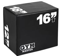 GYM MASTER 3-in-1 Adjustable Plyometric Jump Box, Non-Slip Foam Plyo Box
