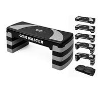 GYM MASTER Adjustable Aerobic Step Platform with 5 Height Settings