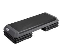 GYM MASTER Deluxe Adjustable Aerobic Stepper Home Cardio Workout Equipment - Wide Platform