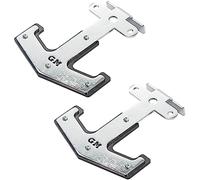 GYM MASTER GM1 50x50mm Power Rack Mounted Barbell Storage Hook Anchor Holder