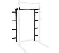GYM MASTER GM2 Half Power Rack Squat Cage with Optional Weight Storage and Spotters - Storage System Only