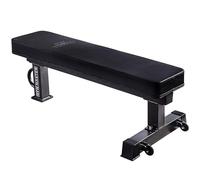 GYM MASTER GM3 Single Post Flat Powerlifting Bench Press 450kg Max Load Heavy Duty Weight Bench Thick Pad Home Gym Strength Training Equipment
