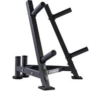GYM MASTER Heavy Duty Weight Plate & Barbell Storage Tree