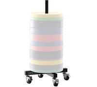 GYM MASTER Olympic Bumper Plate Storage Stacker Trolley