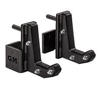 GYM MASTER Pair of GM3 Premium J-Cup Hooks with UHMW Protection - GM3 Sandwich J-Cup