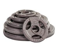 GYM MASTER Pair of Tri Grip 2" Olympic Weight Plates in Cast Iron
