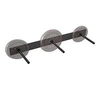 GYM MASTER Standard 1" Weight Plate Wall Mounted Storage Rack - Vertical or Horizontal - Single