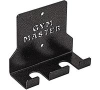 GYM MASTER Vertical Wall Mounted Olympic 2" Barbell Storage Hanging Rack - 2 Bar Storage Rack