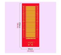 Gym Mat,Standing Long Jump, Practice Test Pad,0.9M Wide Rubber Workout Mats For Home Flooring,Wear-Resistant Physical Training(Green,2.5x0.9m)