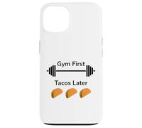 Gym Now Tacos Later - Funny Fitness & Foodie Case for iPhone 13