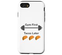 Gym Now Tacos Later - Funny Fitness & Foodie Case for iPhone SE (2020) / 7/8