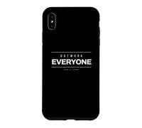 Gym Outwork Everyone Bodybuilding Fitness Funny Workout Case for iPhone XS Max