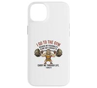 Gym Personality Ironic Powerlifting Strength Training Case for iPhone 14 Plus