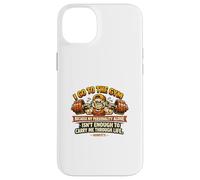 Gym Personality Ironic Weightlifting Barbell Case for iPhone 14 Plus