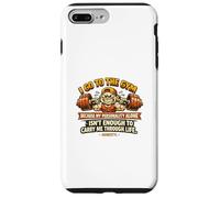 Gym Personality Ironic Weightlifting Barbell Case for iPhone 7 Plus/8 Plus
