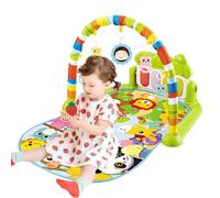 Gym Play Mat, Play Mat for S, Multifunctional Tummy Time Round Play Mats, Musical Activity Centre, Early Development Gift for Newborns, Toddlers