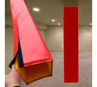 Gym Pole Boxing Pole Padding Wrap, Heavy Duty Crash Pad Cover for Square Beam Column, Indoor Outdoor Basketball Soccer Volleyball Post Protective Pad