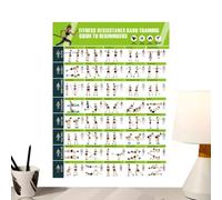 Gym Posters for Home 42.8x57.4cm Stretching Guide Poster