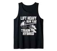 Gym Running Lover Lift Heavy Run Far Hybrid Athlete Training Tank Top