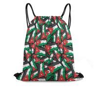 Gym Sack Backpack Jordans Flag Pe Bag 36X42Cm | Gym Sack Backpack Unisex Lightweight Drawstring Bags For Yoga Travel Camping Gym Sack