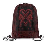 Gym Sackpack Pai-Sley Lightweight String Sackpack Large Capacity Drawstring Backpack For Holidays Yoga Shopping