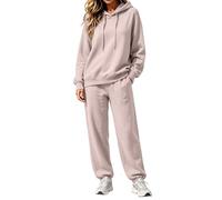 Gym Set Tracksuit Womens Full Set Plus Size Ladies Coordinates Trousers and Top Ladies Tracksuit Sets Lightweight Hoodies Women and Sets Khaki