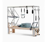 Gym Sets LTD Gym Sets Uk Commercial Premium 3In1 Cadillac Reformer Machine- (Light Blue)