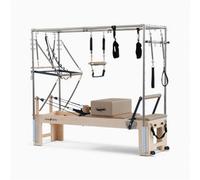 Gym Sets LTD Gym Sets Uk Commercial Premium 3In1 Cadillac Reformer Machine- (Light Brown)
