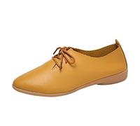 Gym Shoes for Women Men Minimalist Shoes Zero Drop Workout Cross-Trainer Hiking Water Wide Toe Box Grounded Footwear Weightlifting Walking Yellow