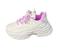 Gym Shoes Women's Trainers Platform Running Shoes Leisure Trainers Wide Feet Trainers Fitness Women's Trainers Traditional Shoes Festival Leisure Shoes Safety Shoes, purple, 3.5 UK
