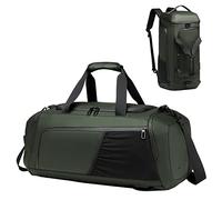 Gym Sports Bag for Men,40L Waterproof Gym Duffle Bag with Shoes Compartment and Wet Pocket,Travel Duffel Bag with Shoulder Strap and Backpack