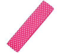 Gym Sports Yoga Headband Stretchy Alice Band Kylie Hair Band Girls Ladies Plain (Hot Pink (Polka Dot))