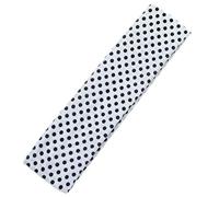 Gym Sports Yoga Headband Stretchy Alice Band Kylie Hair Band Girls Ladies Plain (White (Polka Dot))