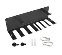 Gym Storage - 2 Tier Wall Home Gym Resistance Bands Rack,Stainless Steel Shelves Hanger Organizer for Yoga Mat Resistance Bands Row Handles