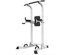 Gym Strength Exercise Power Tower Multi Function Power Tower Pull Up Chin Up Dip Station for Home Gym Strength Fitness Equipment Heavy-Duty Construction Fitness Easy Assembly Adjusta