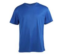Gym T Shirts Men UK Clearance Adult Workout Short Sleeve T-Shirts Solid Color Active Athletic Running Tops Plain Fast Drying Sports Style Tshirts Lightweight Breathable Crew Neck Tees Blue