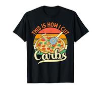 Gym Tee This Is How I Cut Carbs Funny Carbs and Pizza Lovers T-Shirt
