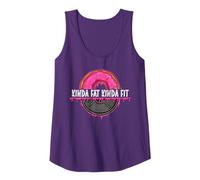 Gym Tee Workout Kinda Fat Kinda Fit Tank Top