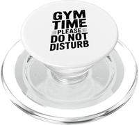 Gym Time Please Do Not Disturb Funny Workout Humor PopSockets PopGrip for MagSafe