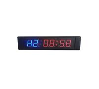 Gym Timer, Countdown LED 6-Digit Display Clock 24 Hour Large Digital Timer