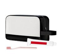 Gym Toiletry Bag - Waterproof Beach Gym Bag Storage - Shower Scent Large Capacity with Zipper Travel Accessories Storage Organizer, Black Ink, Se référer au descriptif, Refer to description