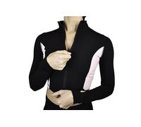 Gym Top for Women - Activewear Clothing for Running, Yoga, Pilates and More - Pink and Black Workout Clothes for Sports - Ladies Exercise Wear (UK, Alpha, XL, Regular, Regular, Black)