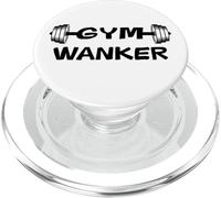 Gym Wanker Men Certified Personal Trainer Funny Gym Workout PopSockets PopGrip for MagSafe