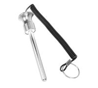 Gym Weight Stack Pin Enhance Security Selector Lock with Lanyard Lightweight Workout Accessory Material Plastic Knob Durable Precise Stacking Safe Experience