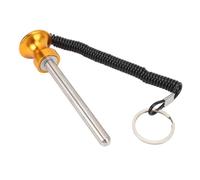 Gym Weight Stack Pin Security Selector Lock with Lanyard Lightweight Workout Accessory Material Plastic Knob Durable Precise Stacking Safe Experience