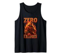 Gym Weightlifting Zero Excuses Ogre Lifting Tank Top