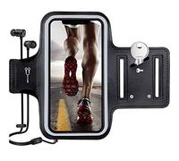 Gym Work Out Running Armband Phone Case Cover Sports with Key Holder for iPhone 12 XR 11 Pro 6 7 8 Plus - Samsung Galaxy Note 9 S10 S20 S9+ S8+ A70/ A10/ A80 A90 / A50/ A51/ A71/ A21s