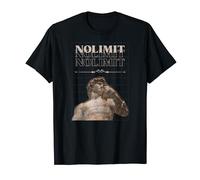 Gym Workout Tops No Limit Hustle & Grind Gym Motivation Work Hard Pump Cover T-Shirt - Black, Men's, Unisex-Adults, T-Shirt, Short Sleeve, Crew Neck, Small